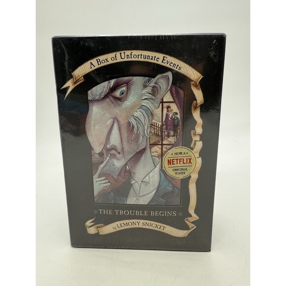 A Series of Unfortunate Events Box Book Set: The Trouble Begins Books 1-3 Paprbk - Picture 1 of 5